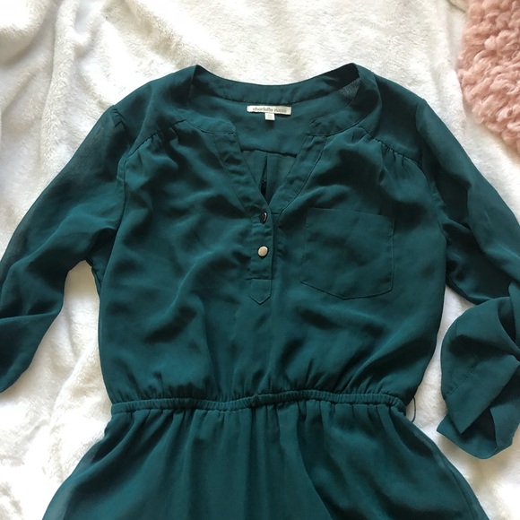 Aqua dress - Picture 2 of 2